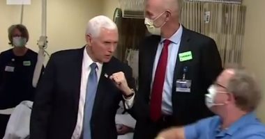 CNN:نائب ترامب يزور مستشفى لعلاج مصابى كورونا دون ارتداء كمامة.. فيديو