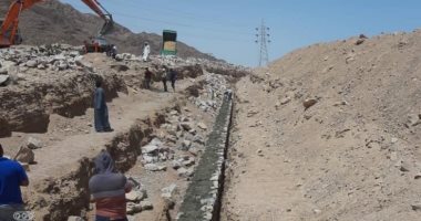 الرى: جارى العمل فى حماية الترابين بجنوب سيناء من أخطار السيول