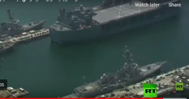 مدمرة أمريكية موبوءة على متنها 64 بحارا مصابا بكورونا ترسو بميناء بكاليفورنيا