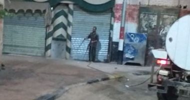  رفع 30 طن مخلفات وتواصل أعمال تطهير شوارع البلينا فى سوهاج