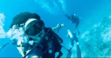 مغامرة جديدة من أعماق البحار.. مادونا تستغل وقت فراغها فى الغطس.. فيديو وصور