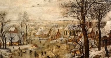 شاهد "منظر طبيعى فى الشتاء" لـ بيتر بروجيل من مقتنيات متحف الفنون الجميلة