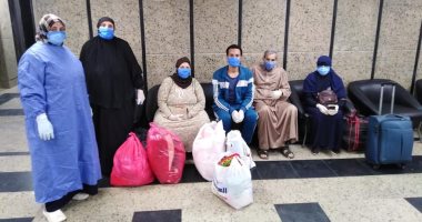 خروج 7 متعافين من كورونا بمستشفى قها للحجر الصحي بالقليوبية