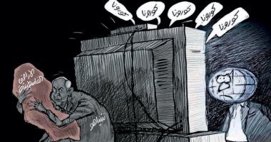 كاريكاتير.. نتنياهو يستغل أزمة كورونا العالمية ليسرق الأراضى الفلسطينية