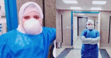 مستشفى قها للحجر الصحى توجه الشكر للممرضة آية صبرى وتصفها بالمقاتلة العنيدة
