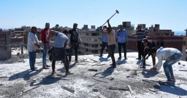 صور.. محافظ الإسكندرية: متابعة مستمرة لمخالفات البناء والإزالة الفورية لها