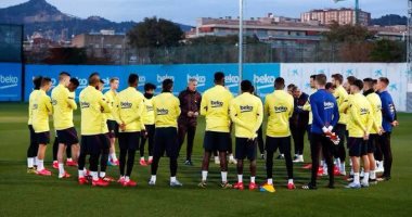 برشلونة يعود للتدريبات اليوم بعد غياب شهرين بسبب كورونا 