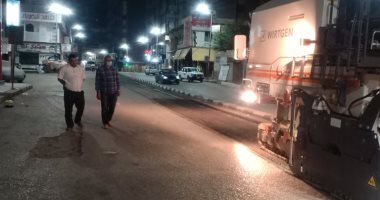  محافظ أسيوط: بدء كشط شارع السادات استكمالًا لخطة رفع كفاءة الشوارع 