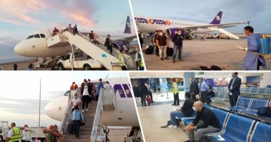 مطار مرسى علم يستقبل 7 رحلات دولية من ألمانيا وإيطاليا وهولندا والتشيك 