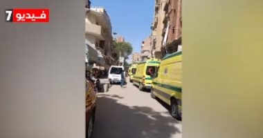 فيديو لايف اليوم السابع.. إسعاف بني سويف تنقل بعض حالات الإصابة بكورونا