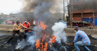 اشتباكات وأعمال عنف فى كينيا بسبب إزالة سوق شعبى وهدم منازل التجار