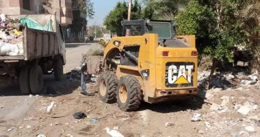حملات مكثفة على مقالب القمامة العشوائية بمحافظة الشرقية  