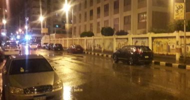 صور.. سقوط أمطار رعدية على مدينتى بورسعيد وبورفؤاد