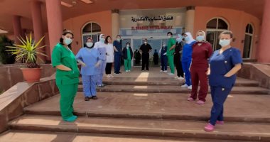 ارتفاع عدد حالات التعافى بمعسكر "أبوقير" الطبى بالإسكندرية إلى 190 حالة
