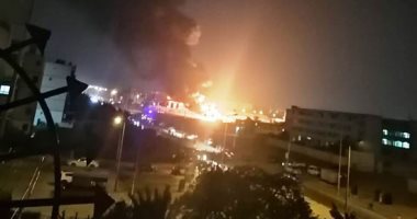 صحة الشرقية: حريق مقطورة البنزين فى العاشر من رمضان لم يسفر عن إصابات