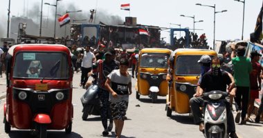 مظاهرات فى بغداد ضد حكومة الكاظمى رغم المخاوف من كورونا
