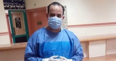 الجيش الابيض.. "شعبان الحسينى" ممرض في مواجهة كورونا بمستشفي الأحرار