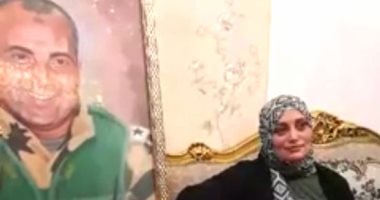 زوجة الشهيد رامى حسنين: الاختيار عمل مهم وزوجى كان له "هيبة".. فيديو وصور
