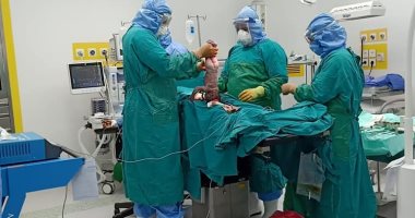 صور.. مستشفى إسنا ينجح في إجراء خامس عملية ولادة قيصرية لمصابة بكورونا