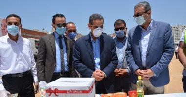 محافظ الغربية يشارك فى إطلاق أكبر قافلة مساعدات إنسانية من صندوق تحيا مصر 