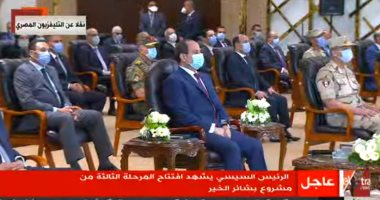 الرئيس السيسى: الدولة المصرية لديها القدرات لمواجهة كورونا والأمراض الأخرى