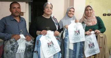 مديرية تضامن بنى سويف توزع ملابس عيد الفطر على مؤسسات الأيتام