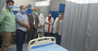 صور.. محافظ الغربية يفتتح وحدة العناية المركزة بمستشفى صدر المحلة