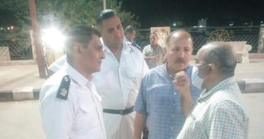 رئيس مدينة كفر الزيات يتابع التزام المواطنين بإجراءات الحظر