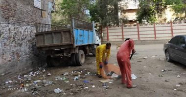 صور .. تكثيف أعمال النظافة والصيانه بشوارع الشرقية خلال أيام العيد