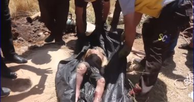 انتشال جثة طفل سقط فى بئر بعمق 120 مترًا بريف حلب الشمالي.. فيديو