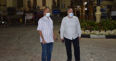 صور.. حملات نظافة بشوارع مدينة الأقصر خلال فترة حظر التجوال
