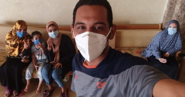 صور.. مدير نزل الشباب بالطود يعلن خروج 6 حالات بعد تعافيهم من فيروس كورونا