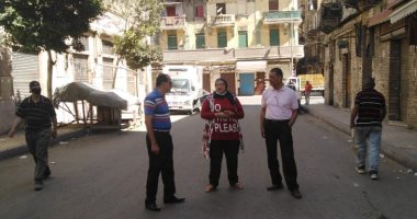 صور.. حملات مكثفة لإخلاء سوق الجمعة والخشابين والبياصة غرب الإسكندرية