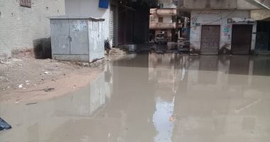 قارئ يشكو انتشار مياه الصرف الصحى بمنطقة عزبة العقارى بالإسكندرية