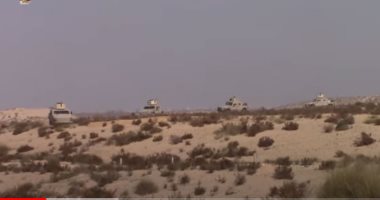 القوات المسلحة تعلن القضاء على 3 تكفيريين شديدى الخطورة بسيناء.. فيديو 