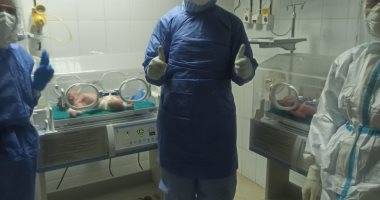 تعافى طفل من فيروس كورونا بمستشفى العزل فى الدقهلية.. صور