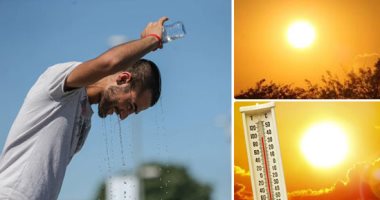 طقس حار بالقاهرة الكبرى اليوم شديد الحرارة جنوبا والعظمى بالعاصمة 35 درجة