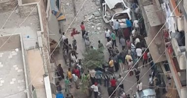 مصرع شخص سقطت عليه شرفة عقار شرق الإسكندرية