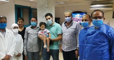 تعافى أصغر طفلة من فيروس كورونا بمستشفى الغردقة العام 