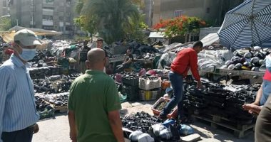 رئيس حى الضواحى ببورسعيد: مهلة 24 ساعة لإزالة إشغالات قطع غيار السيارات المستعملة