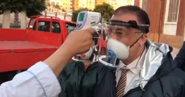 فيديو وصور.. محافظ الإسكندرية يتفقد مستشفى الحميات ويؤكد: دعم كامل للأطقم الطبية