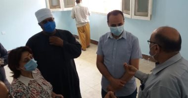 وكيل وزارة الصحة بسوهاج يتفقد أعمال التطوير بمستشفى حميات جرجا