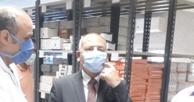 نائب محافظ القاهرة يتفقد مستشفى المطرية التعليمى لمتابعة توفير المستلزمات الطبية