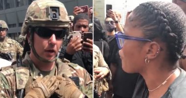 الممثلة الأمريكي كيكي بالمر تدعو الحرس الوطني بالانضمام للمحتجين.. فيديو