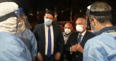 محافظ الجيزة يتفقد مستشفى أبو النمرس لمتابعة تقديم الخدمة الطبية للمرضى