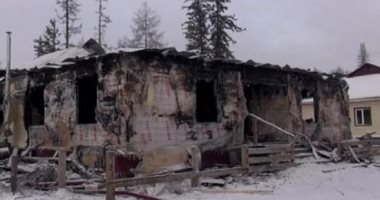 مصرع 4 أطفال ووالدهم فى حريق منزلهم بسيبيريا.. اعرف التفاصيل 