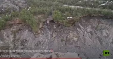 فيديو جديد يظهر آثار انزلاق أرضى مدمر فى النرويج