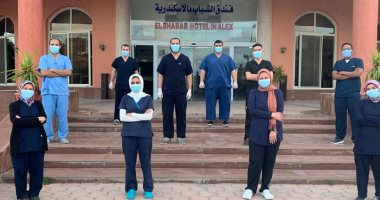 خروج 18 حالة جديدة من معسكر أبو قير الطبى فى الإسكندرية بعد التعافى من كورونا