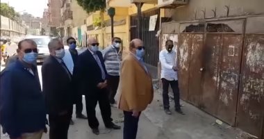 محافظ الجيزة يقود حملة لفتح الجراجات المغلقة بالعمرانية.. صور
