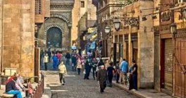 شارع الجمالية بوسط القاهرة يضم أشهر المعالم الشاهدة على تاريخ المحروسة